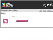 Tablet Screenshot of marketingsd.officebrands.com.au